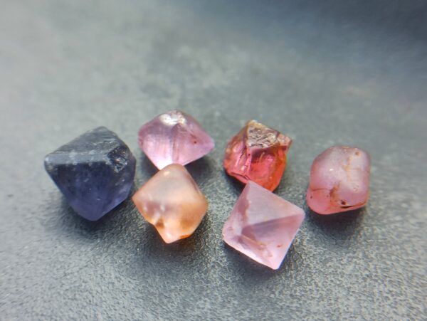 Ceylon Natural Spinel Crystal Collection