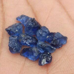 Ceylon's Natural Blue Sapphire Facet Grade Rough Collection