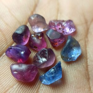 Ceylon's Natural Facet Grade Sapphire Rough