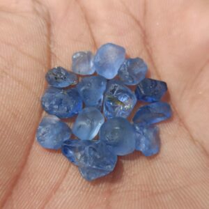 Facet Grade Natural Blue Sapphire Rough Stones