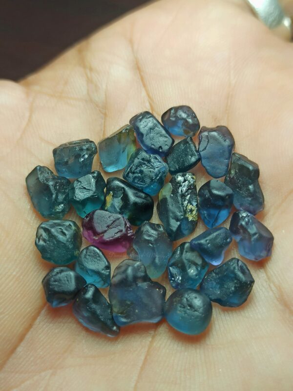 Facet Grade Natural Blue Spinel Roughs