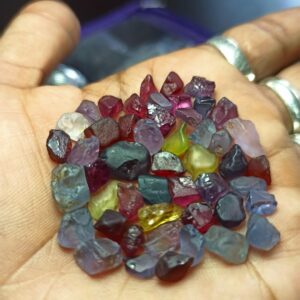 Facet Grade Natural Garnet, Spinel, Zircon, Chrysoberyl Rough