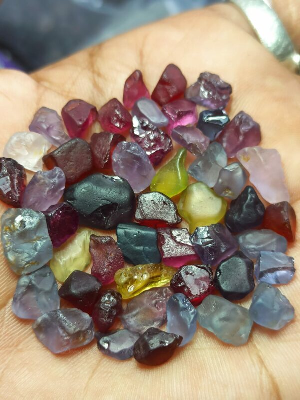 Facet Grade Natural Garnet, Spinel, Zircon, Chrysoberyl Rough