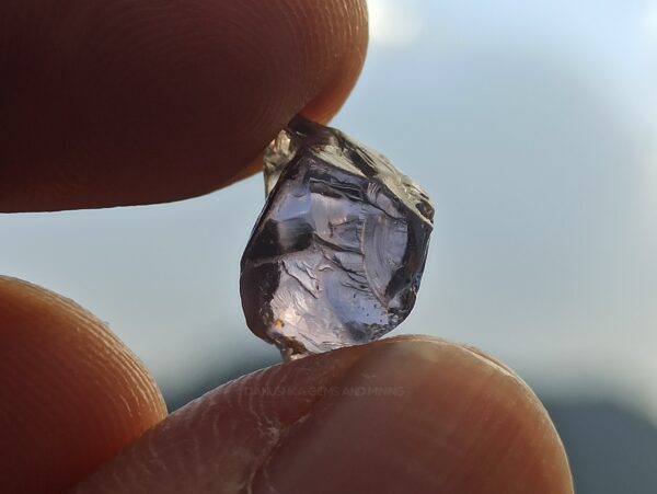 Facet Grade Natural Gray Spinel Rough