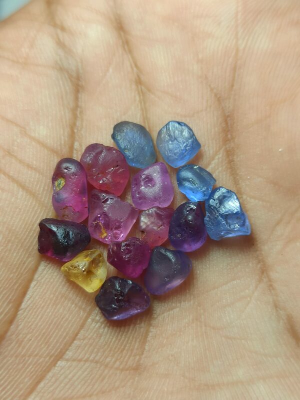 Facet Grade Natural Mix Color Sapphire Lot