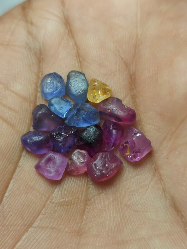 Facet Grade Natural Mix Color Sapphire Lot