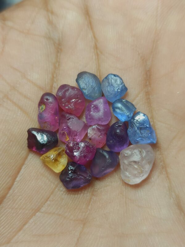 Facet Grade Natural Mix Color Sapphire Lot