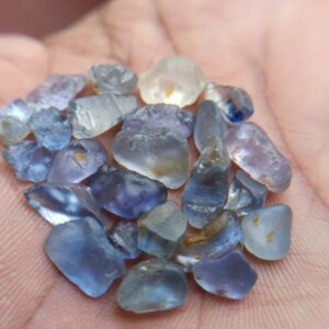 Facet Grade Natural Sapphire Rough Collection