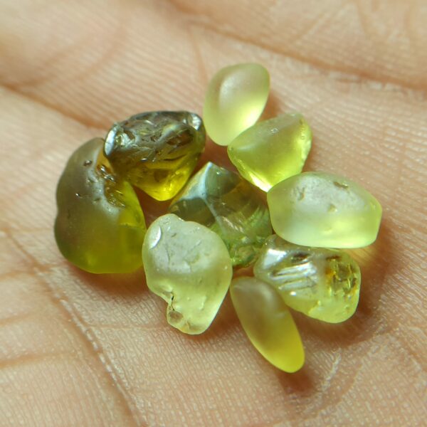 Facet Grade Rough Natural Chrysoberyl Collection