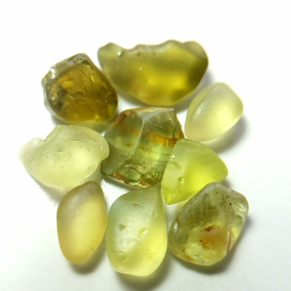 Facet Grade Rough Natural Chrysoberyl Collection