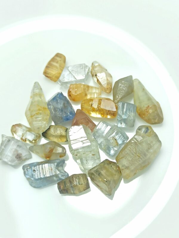 Natural Excellent Transparent Sapphire Crystals