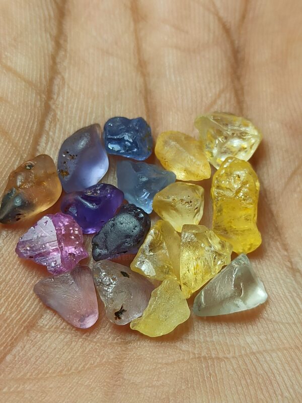 Natural Facet Grade Sapphire Rough Collection