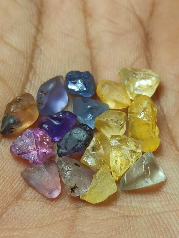 Natural Facet Grade Sapphire Rough Collection