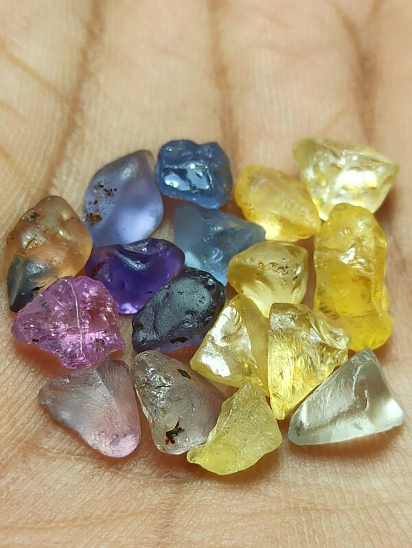 Natural Facet Grade Sapphire Rough Collection