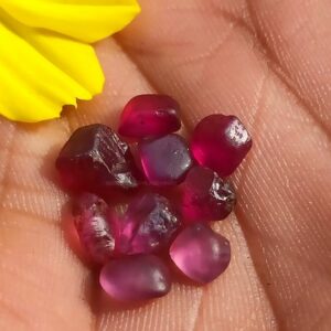 Natural Ruby & Pink Sapphire Rough Stones