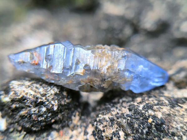 Ceylon Natural Double Terminated Blue Sapphire Crystal