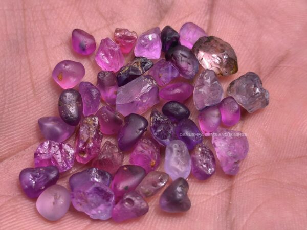 Facet Grade Ceylon Natural Sapphire Rough Stones