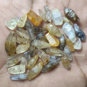 Ceylon Natural Sapphire Crystal Collection