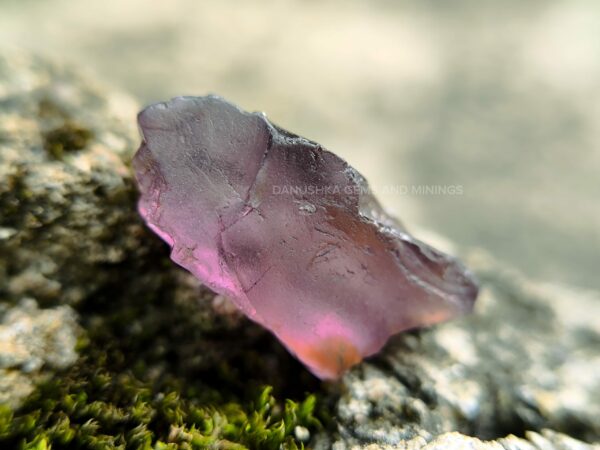 Facet Grade Natural Purple Spinel Rough