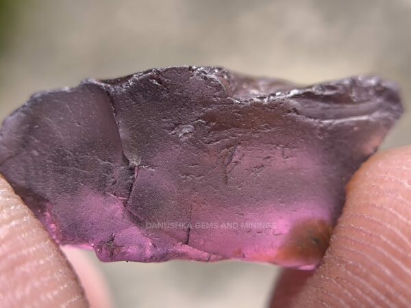 Facet Grade Natural Purple Spinel Rough