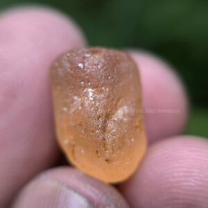 Natural Yellowish-Orange Garnet Rough