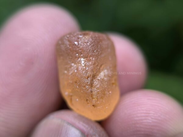 Natural Yellowish-Orange Garnet Rough