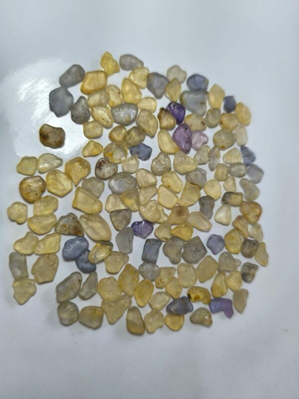 Facet Grade Natural Sapphire Rough Collection