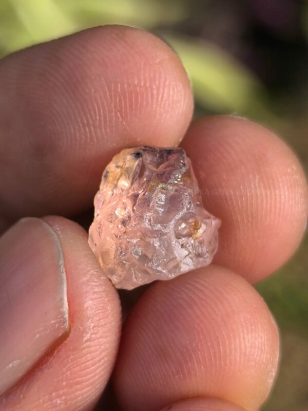 Facet Grade Natural Padparadscha Sapphire Rough