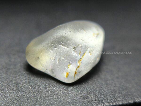 Facet Grade Natural Pure White Sapphire Rough