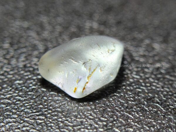 Facet Grade Natural Pure White Sapphire Rough