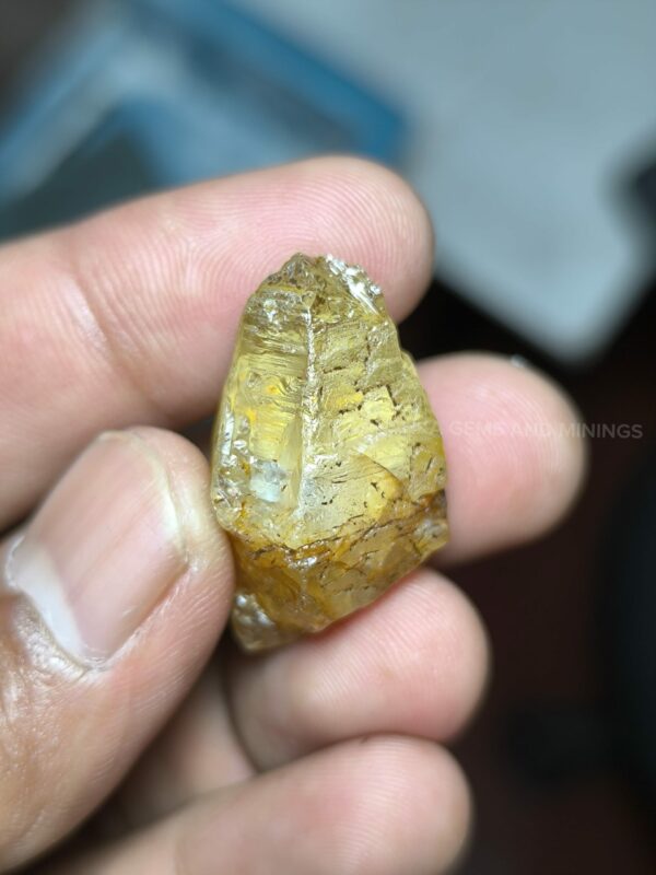 Natural “Kowangu“ Yellow Sapphire Rough