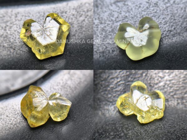 Rare Natural Chrysoberyl Crystals