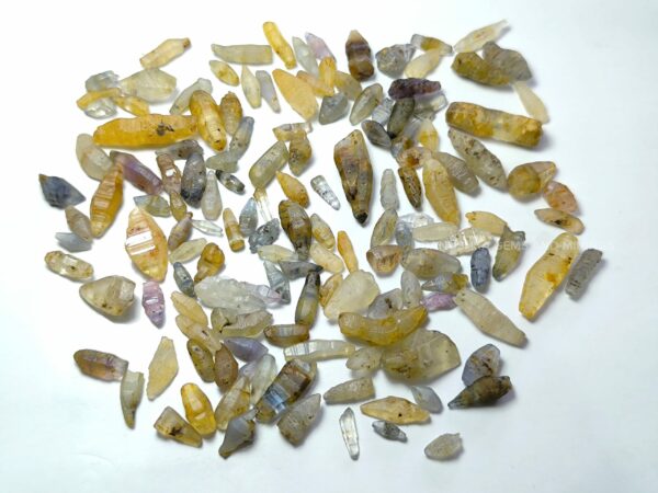 Ceylon Natural Sapphire Crystal Collection