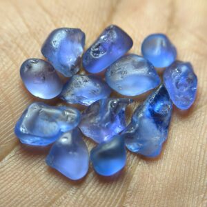 Facet Grade Natural Blue Sapphire Rough Collection