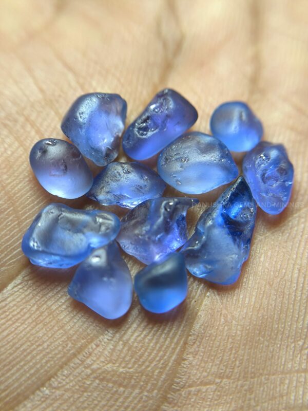 Facet Grade Natural Blue Sapphire Rough Collection