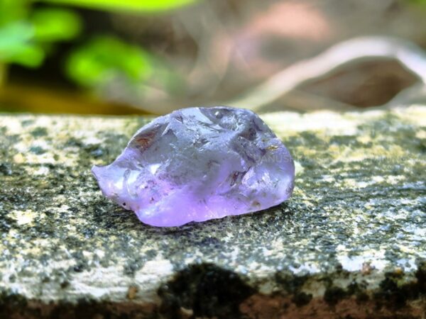 Facet Grade Natural Lavender Sapphire Rough