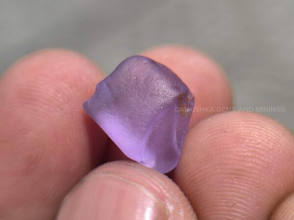 Facet Grade Natural Lavender Spinel Rough