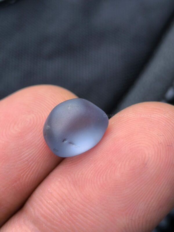 Facet Grade Natural Metallic Blue Spinel Rough