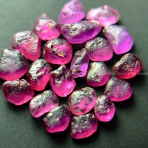 Facet Grade Natural Ruby Rough Collection