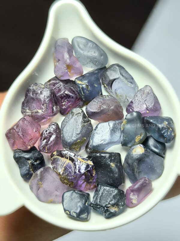 Facet Grade Natural Spinel Rough Collection