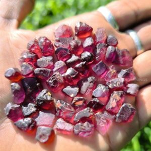 Natural Garnet Rough Collection