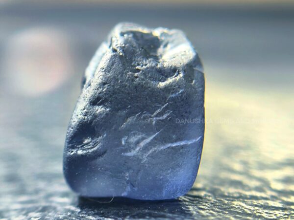 Natural Metallic Blue Spinel Rough