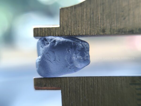 Natural Metallic Blue Spinel Rough