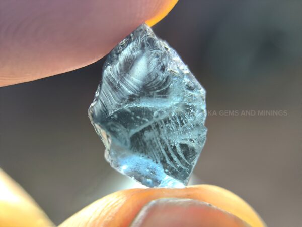 Facet Grade Natural Blue Spinel Rough