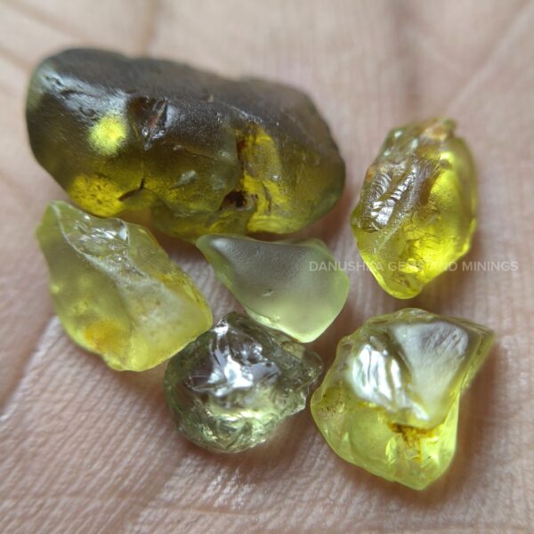 Facet Grade Natural Chrysoberyl Rough