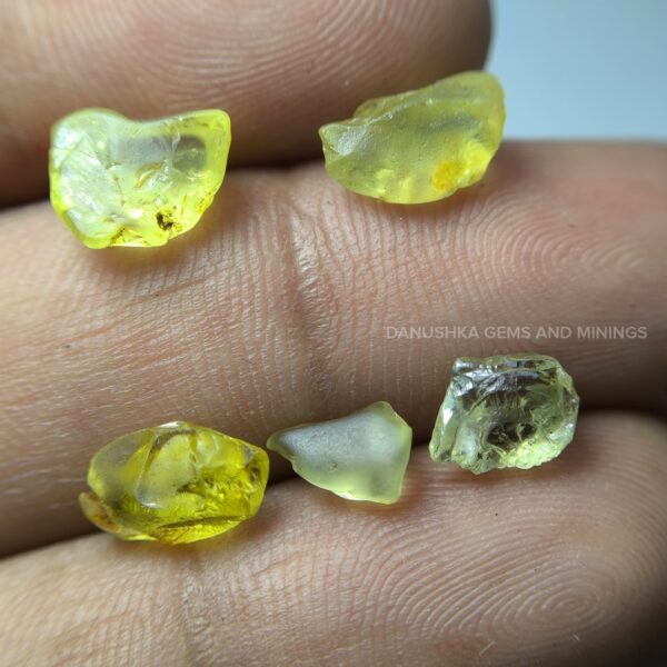 Facet Grade Natural Chrysoberyl Rough