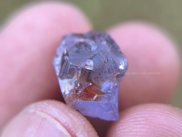 Facet Grade Natural Lavender Spinel Rough