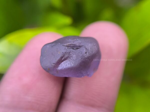 Facet Grade Natural Lavender Spinel Rough