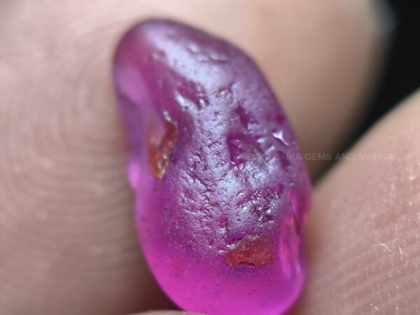 Hot Pink Sapphire Rough