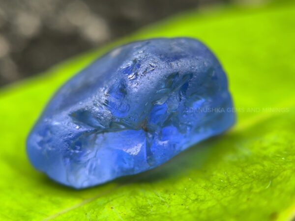 Natural Cornflower Blue Sapphire Rough